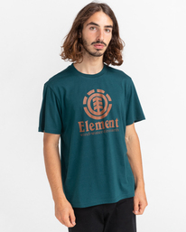1 Vertical - T-Shirt for Men Green Z1SSI4ELF1 Element