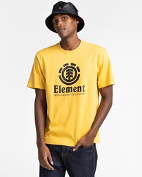 1 Vertical - T-shirt pour Homme Jaune Z1SSI4ELF1 Element