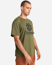 2 Vertical - T-shirt pour Homme Vert Z1SSI4ELF1 Element