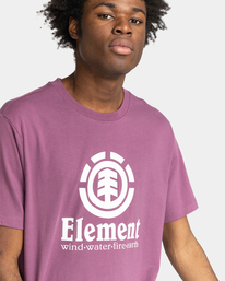 3 Vertical - T-shirt pour Homme Violet Z1SSI4ELF1 Element