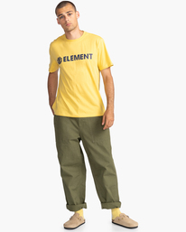 3 Blazin - Maglietta voor Uomo Yellow Z1SSI5ELF1 Element