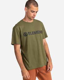 2 Blazin - T-shirt pour Homme Vert Z1SSI5ELF1 Element
