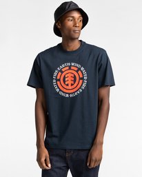 1 Seal - T-shirt pour Homme Gris Z1SSI7ELF1 Element