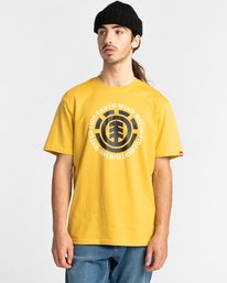1 Seal - T-Shirt for Men Yellow Z1SSI7ELF1 Element