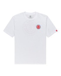 0 Seal - T-shirt pour Homme Blanc Z1SSI8ELF1 Element