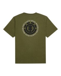 1 Seal - T-Shirt for Men Green Z1SSI8ELF1 Element