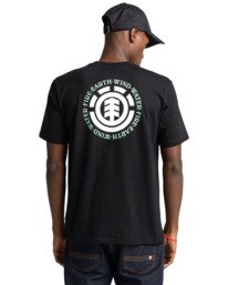 3 Seal - T-Shirt for Men Black Z1SSI8ELF1 Element