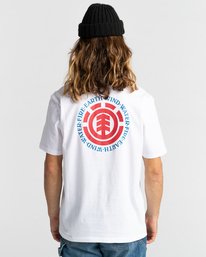 3 Seal - T-shirt pour Homme Blanc Z1SSI8ELF1 Element