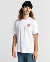 2 Seal - T-shirt pour Homme Blanc Z1SSI8ELF1 Element