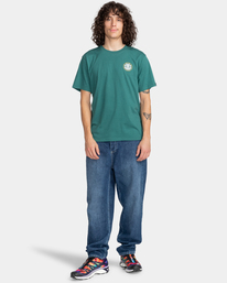 4 Seal - Camiseta para Hombre Verde Z1SSI8ELF1 Element