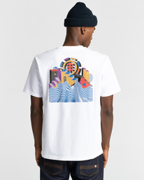 3 Gypsum - T-Shirt for Men White Z1SSJ9ELF1 Element