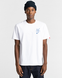 2 Gypsum - T-Shirt for Men White Z1SSJ9ELF1 Element
