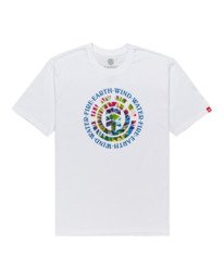 0 Santoro - T-Shirt for Men White Z1SSK6ELF1 Element