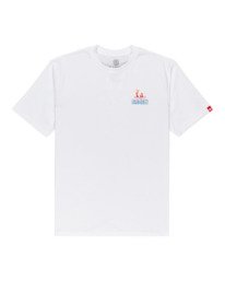 0 Cabeza - T-shirt pour Homme Blanc Z1SSL2ELF1 Element