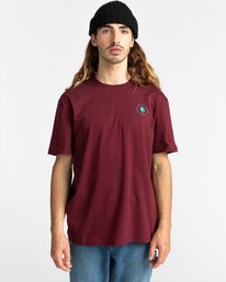 2 Lahotan - T-shirt pour Homme Rouge Z1SSM8ELF1 Element
