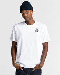 2 Elliptical - T-shirt pour Homme Blanc Z1SSO8ELF1 Element