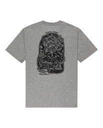 1 Reasoning - T-shirt pour Homme Gris Z1SSP3ELF1 Element