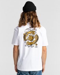 3 Rotation - T-Shirt for Men White Z1SSP4ELF1 Element