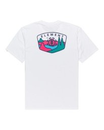 1 Navio - Maglietta da Uomo White Z1SSP6ELF1 Element