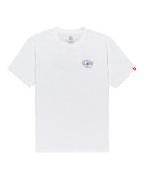 0 Navio - Maglietta da Uomo White Z1SSP6ELF1 Element