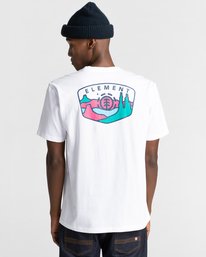 3 Navio - Maglietta da Uomo White Z1SSP6ELF1 Element