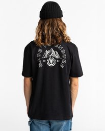 3 Ivyhill - T-Shirt for Men Black Z1SSP7ELF1 Element