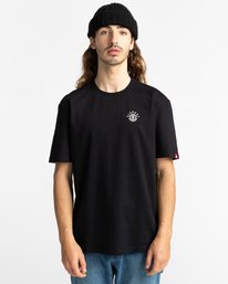 2 Ivyhill - T-Shirt for Men Black Z1SSP7ELF1 Element