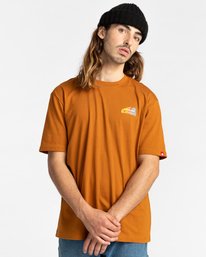 2 Malta - T-Shirt for Men Brown Z1SSQ1ELF1 Element