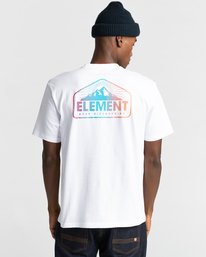 3 Malta - Maglietta voor Uomo White Z1SSQ1ELF1 Element