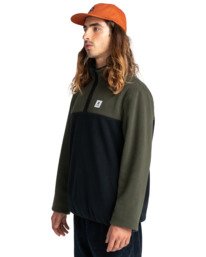 2 Abenaki - Polaire demi-zip pour Homme Vert Z1WAB4ELF1 Element
