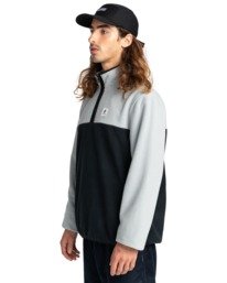 2 Abenaki - Half Zip Fleece for Men Grey Z1WAB4ELF1 Element
