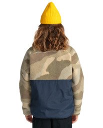 8 Mountain Sherpa 1 4 - Wendbares Fleece für Männer Beige Z1WAB5ELF1 Element