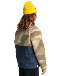 3 Mountain Sherpa 1 4 - Wendbares Fleece für Männer Beige Z1WAB5ELF1 Element