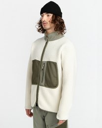 2 Gros Jack - Veste de survêtement Polartec® Unisexe Blanc Z1WAC2ELF1 Element