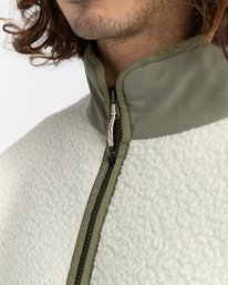 5 Gros Jack - Veste de survêtement Polartec® Unisexe Blanc Z1WAC2ELF1 Element