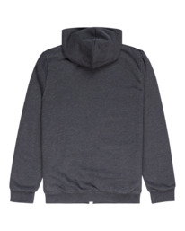 1 Bolton - Sherpa Fleece Zip Hoodie for Men Black Z1WAC5ELF1 Element