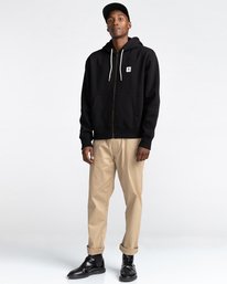 2 Rain Cornell - Sweat à capuche zippé pour Homme Noir Z1ZHC2ELF1 Element