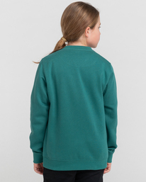 6 Cornell Classic - Sweatshirt f&uuml;r Kinder Gr&uuml;n Z2CRB6ELF1 Element