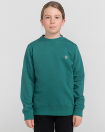 2 Cornell Classic - Sweatshirt f&uuml;r Kinder Gr&uuml;n Z2CRB6ELF1 Element