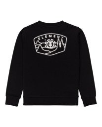 1 Navio - Sweatshirt for Boys Black Z2CRB7ELF1 Element