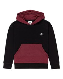 0 Leon - Sudadera con Capucha para Chicos Negro Z2HOB2ELF1 Element