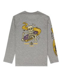 1 Transender - Long Sleeve T-Shirt for Boys Gray Z2LSB1ELF1 Element