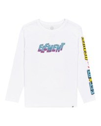 0 Reckoning - Long Sleeve T-Shirt for Boys White Z2LSB7ELF1 Element