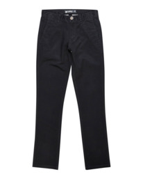 0 Howland Classic - Chinos for Boys Black Z2PTB1ELF1 Element