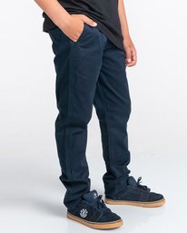 3 Howland Classic - Chinos for Boys Grey Z2PTB1ELF1 Element
