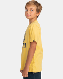 element, Vertical - T-Shirt für Jungen, CREAM GOLD (4811) 2 Vertical - T-Shirt für Jungen Gelb Z2SSC8ELF1 Element