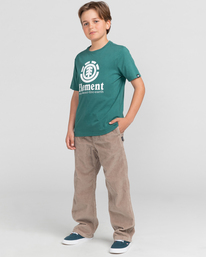 5 Vertical - Maglietta voor Ragazzo Green Z2SSC8ELF1 Element