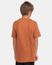 5 Blazin - T-Shirt for Boys Brown Z2SSC9ELF1 Element