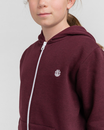 4 Cornell Classic - Zip-Up Sweatshirt for Kids White Z2ZHB4ELF1 Element
