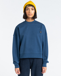 1 92 - Sweat pour Femme Bleu Z3CRB1ELF1 Element
